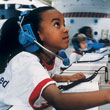 An image of a camper at Space Camp in Alabama